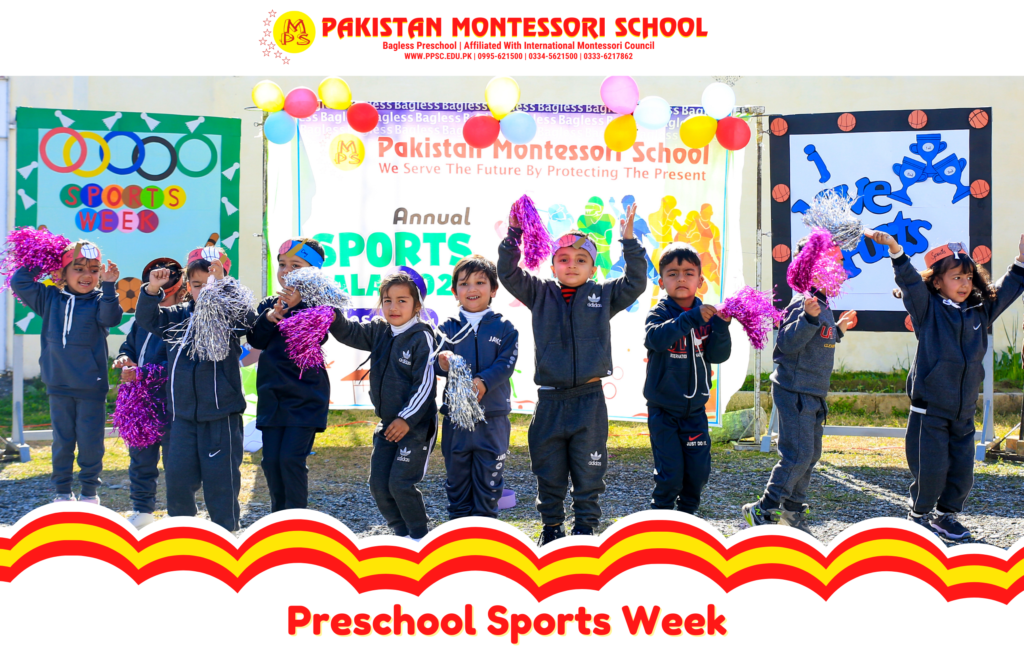 Pakistan Montessori School (Bagless) Celebrates Successful Sports Week for Pre-School Kids | Blog - Pakistan Public School And College