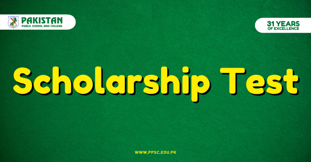 Scholarship-test-Pakistan-Public-School